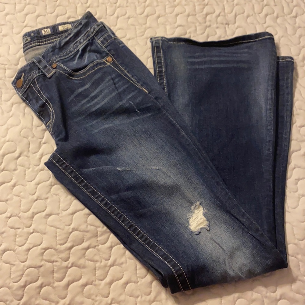 Miss Me Mid-rise Flare Jeans
